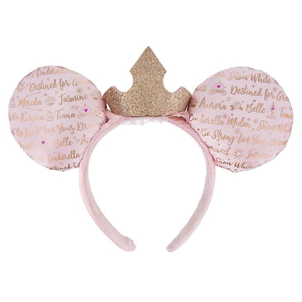 Disney Parks Princess Tiara Minnie Mouse Ears Headband